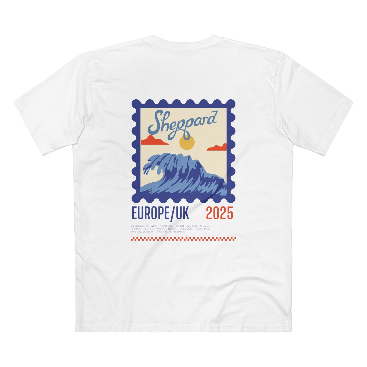 Sheppard Tour T-Shirt - Europe/UK 2025