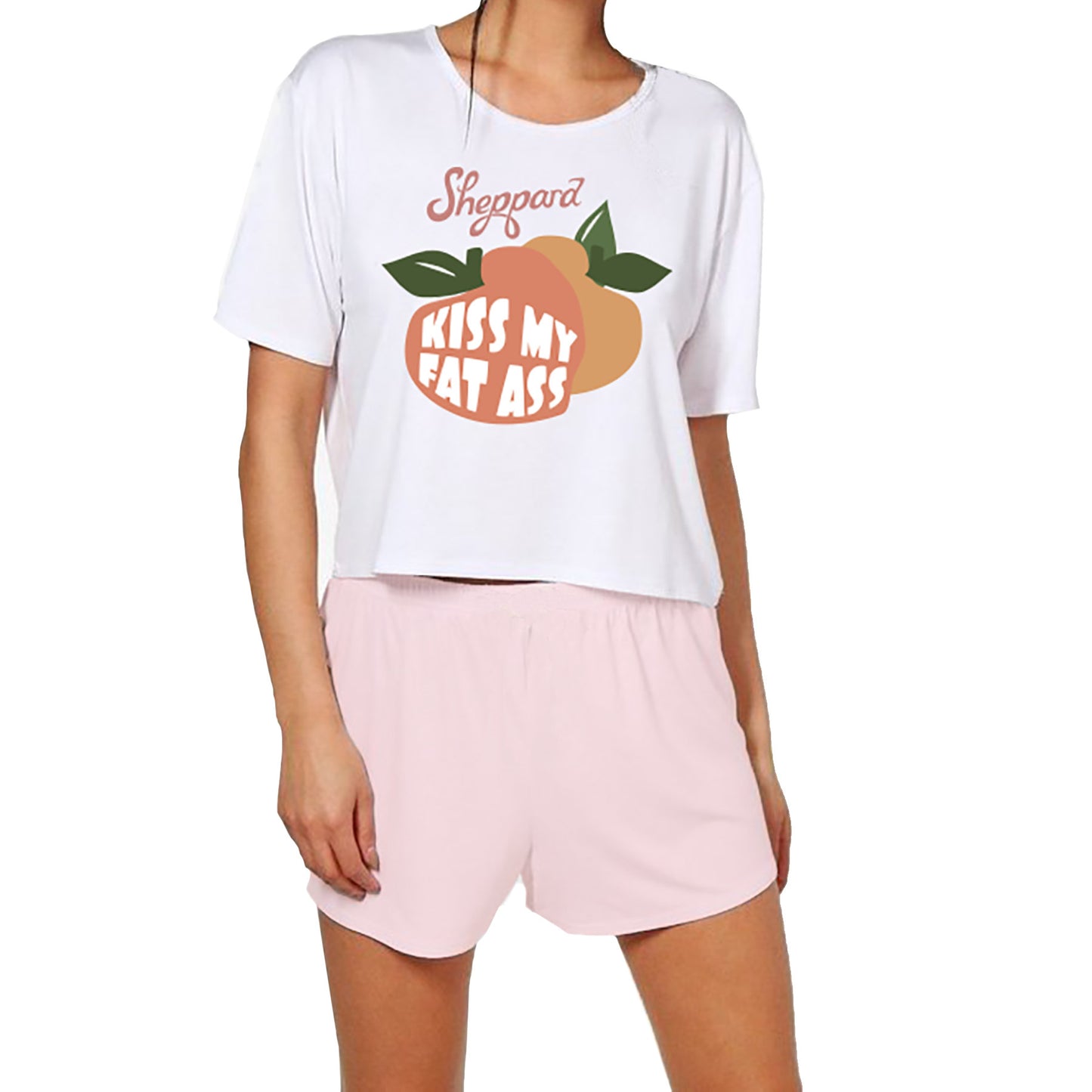 Kiss My Fat Ass Ladies PJ Set