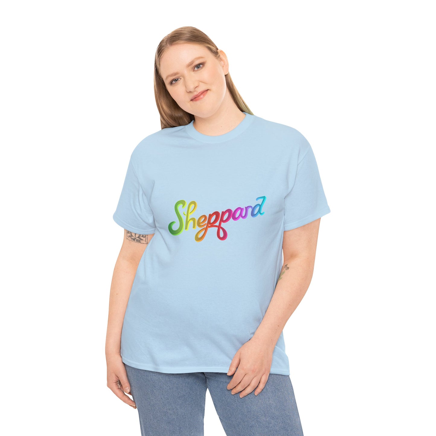 Sheppard Rainbow Logo T-Shirt (Fast Delivery)