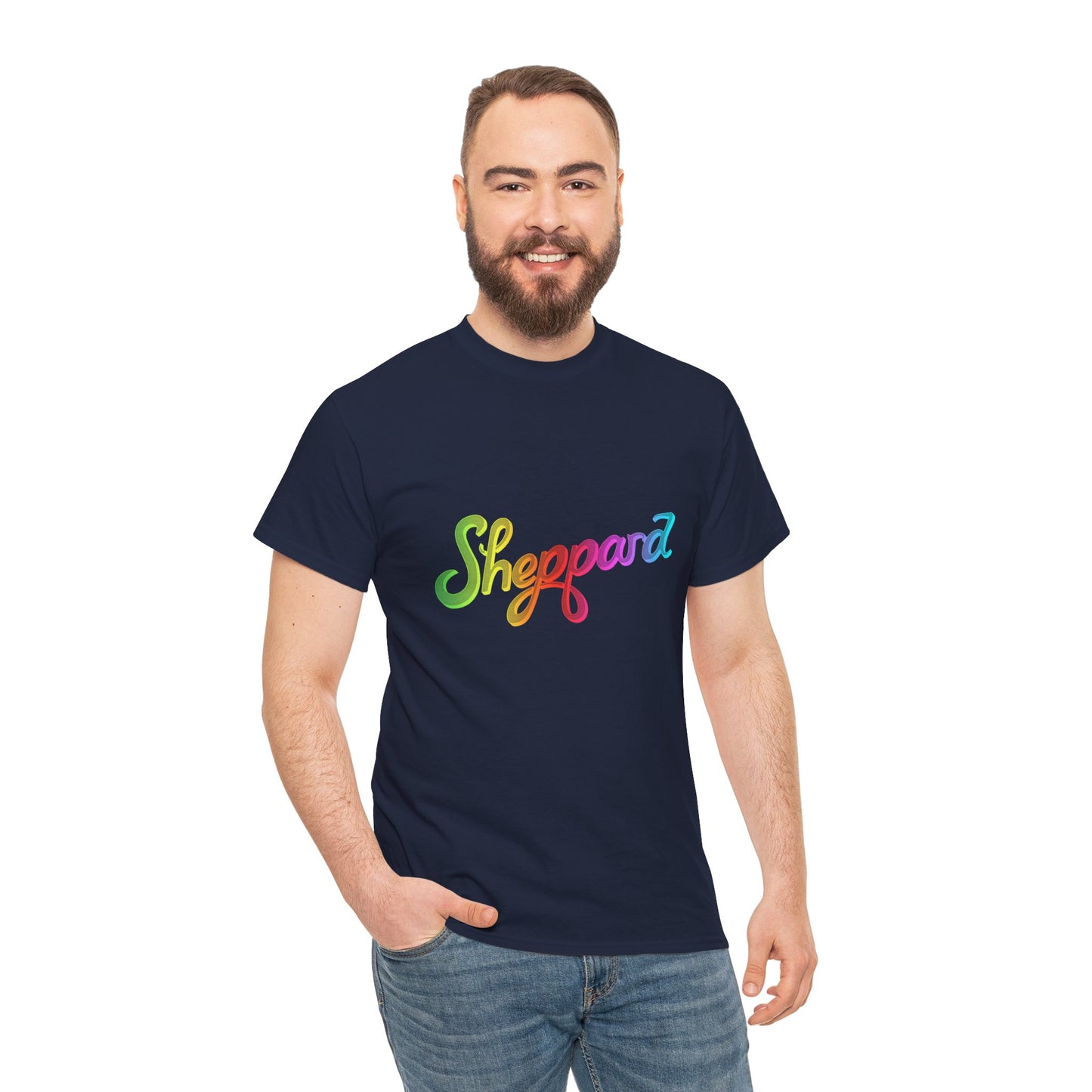 Sheppard Rainbow Logo T-Shirt (Fast Delivery)