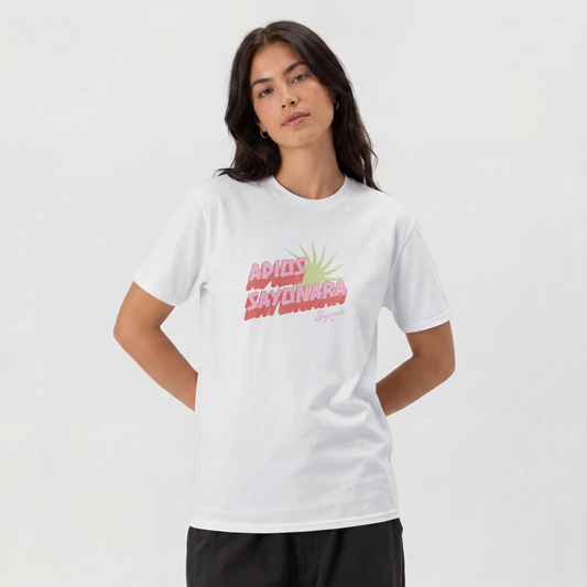Sayonara T-Shirt in White (NEW!)
