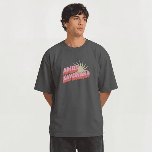 Sayonara T-Shirt in Faded Vintage Black (NEW!)