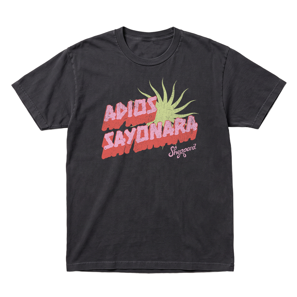 Sayonara T-Shirt in Faded Vintage Black (NEW!)