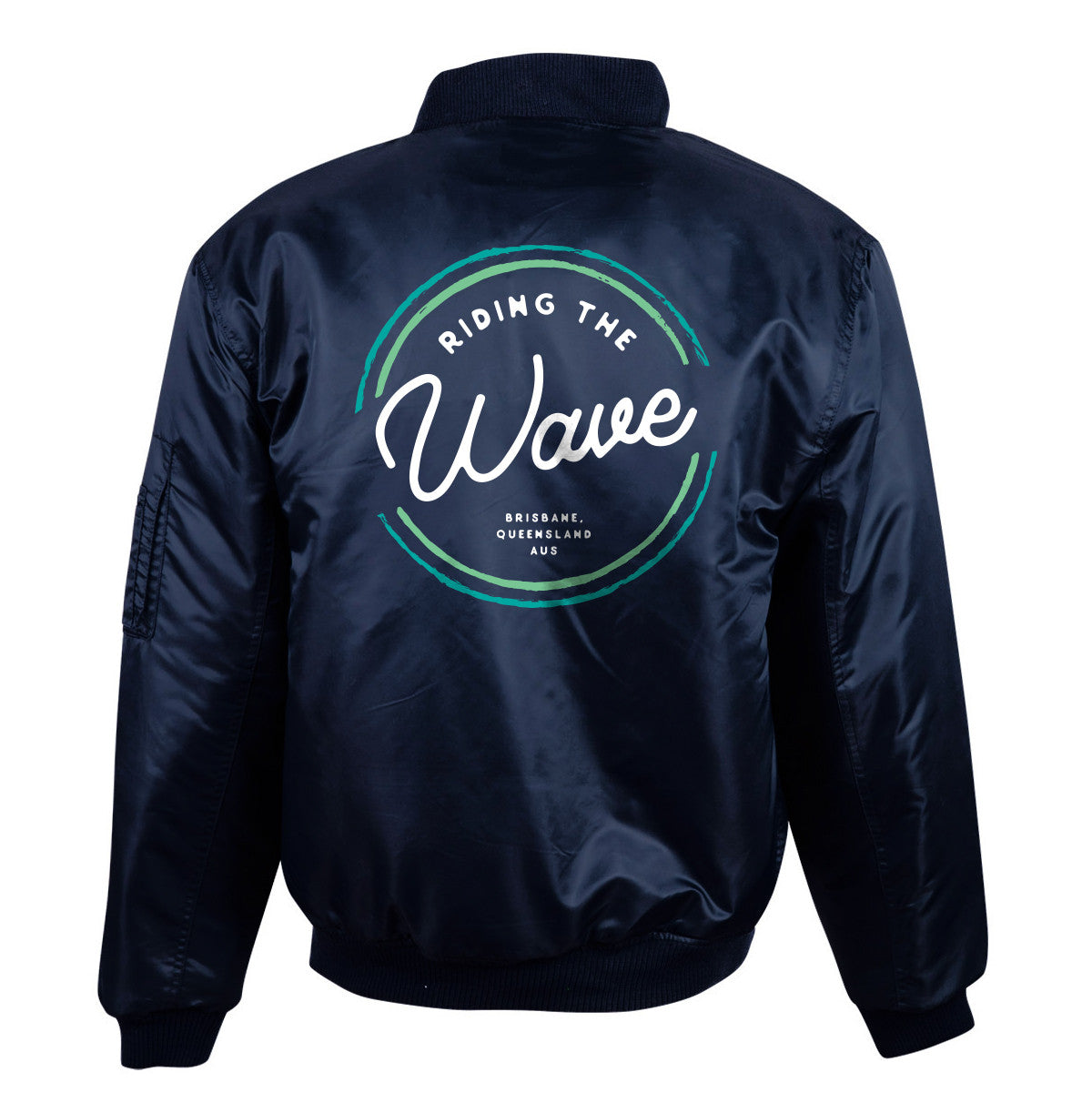 Riding the Wave Bomber Jacket