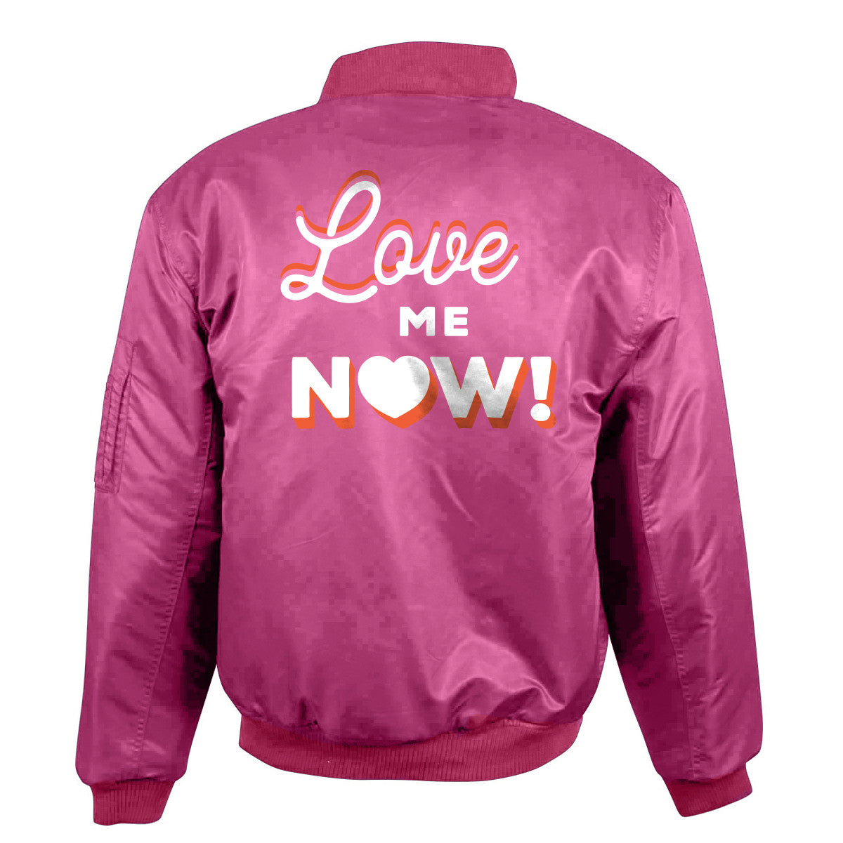 Love Me Now Bomber Jacket